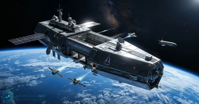Space Force Orbital Warship Carrier