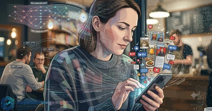 Social media silent scroller traits